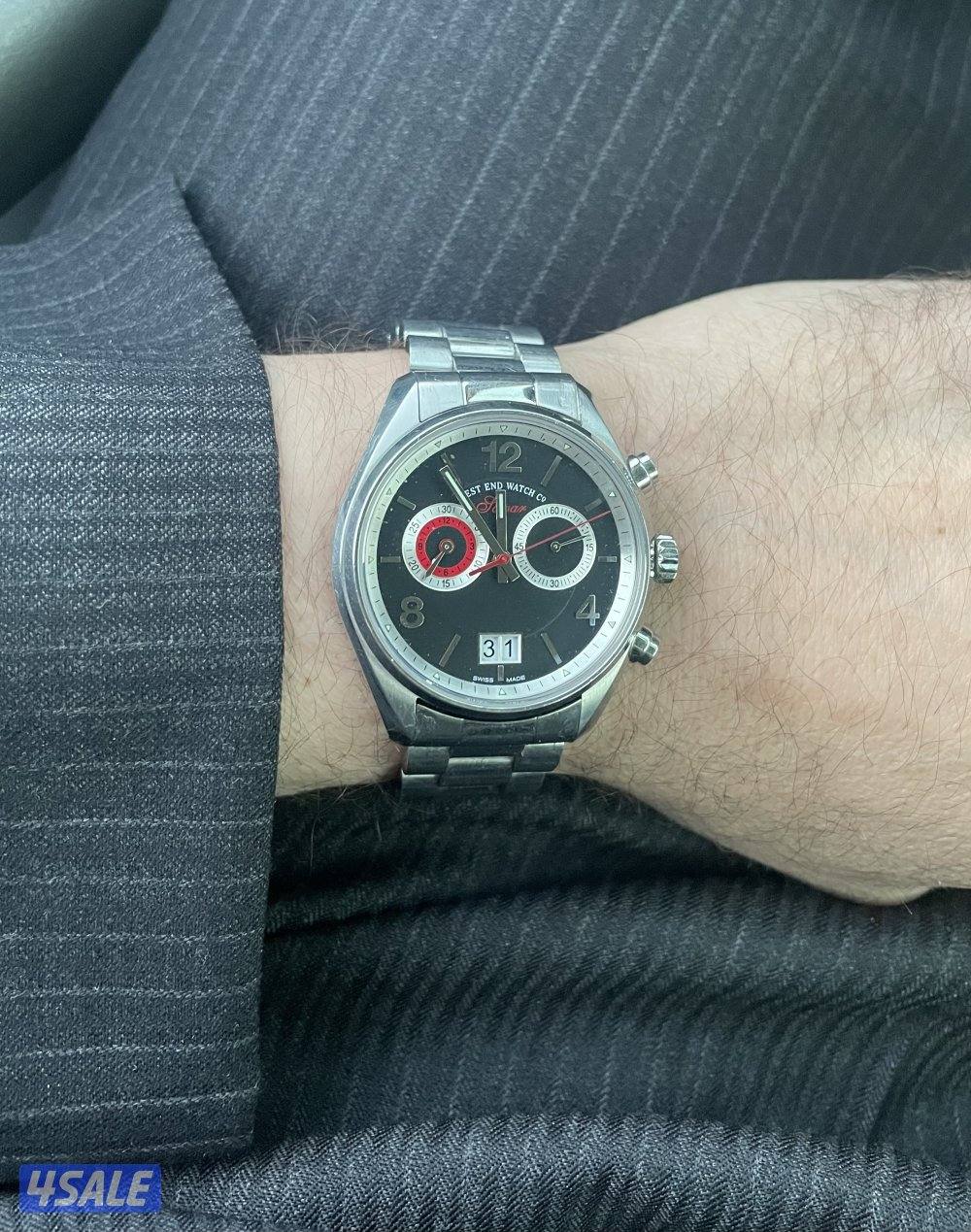 ساعه ويست اصليه صنفل ستانلس بحاله جيده وكيل بهبهاني بطاريه2