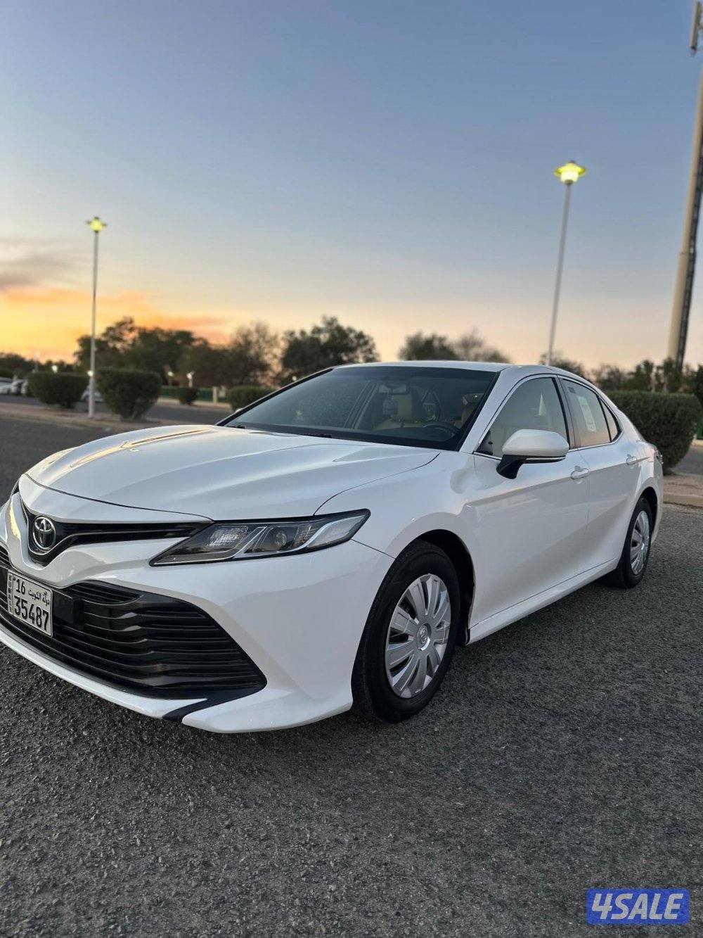 كامري 2019 صبغ الوكاله ما عدا قطعه9