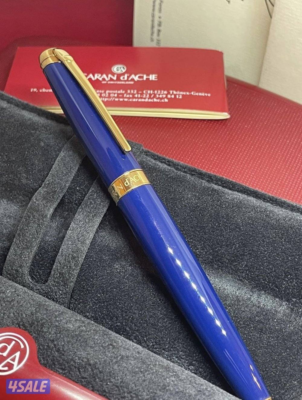 قلم كاران داشي صناعه سويسريه جنيف اصلي جديد لم يستعمل0