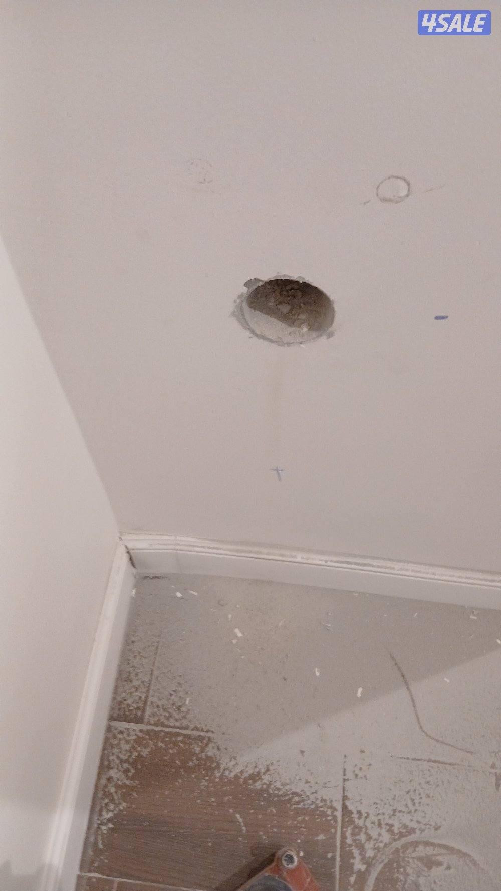 ###قص خرسانه بالليزر وقص الأبواب وعمل فتحات الكور الدائرية بالليزر12