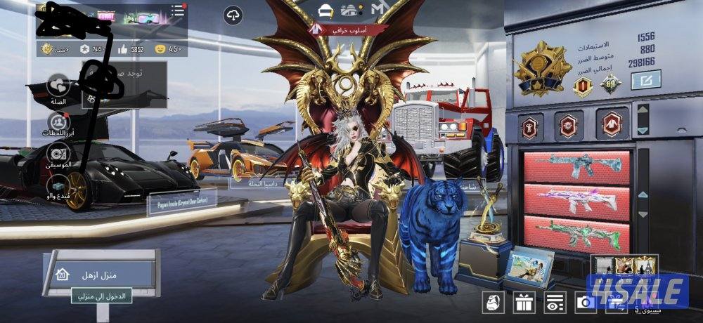 للبيع احساب ببجي اسطوري المجموعات 69 متعوب عليه6