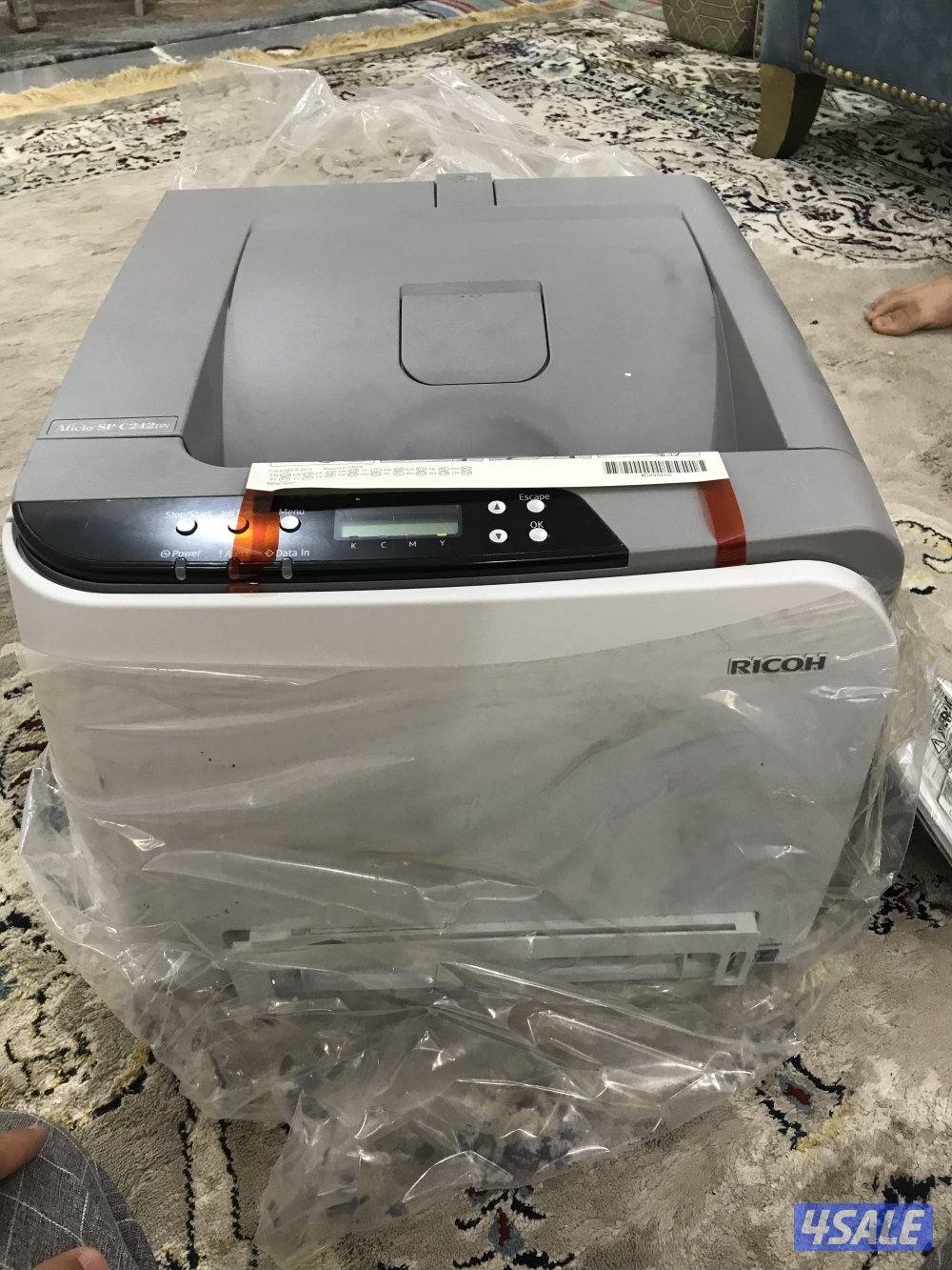 طابعة ريكو جديده لم تستعمل بالكرتون للبيع1