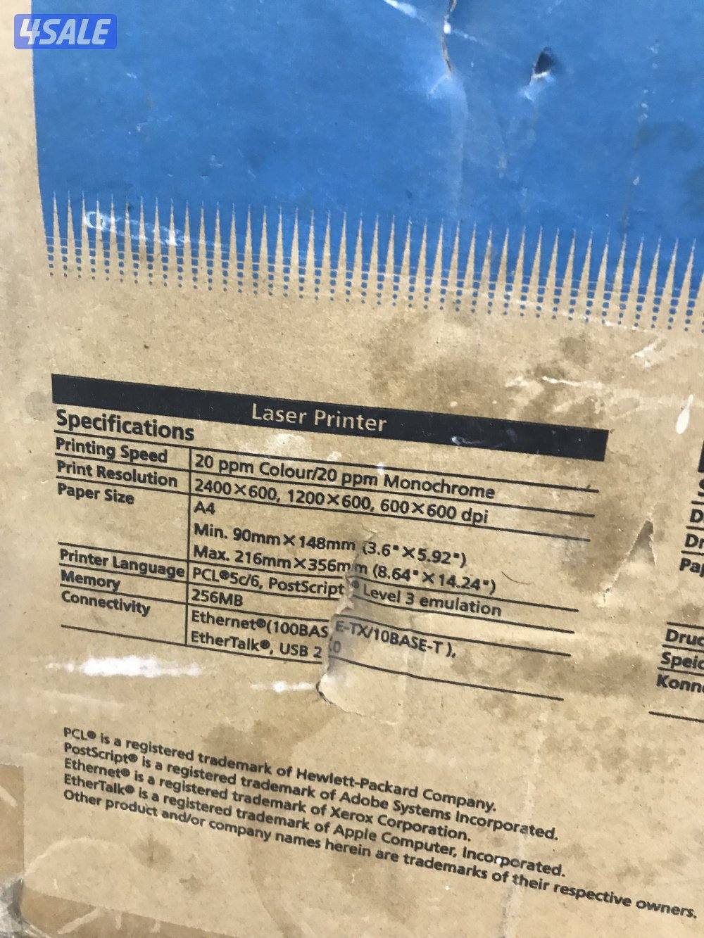 طابعة ريكو جديده لم تستعمل بالكرتون للبيع3