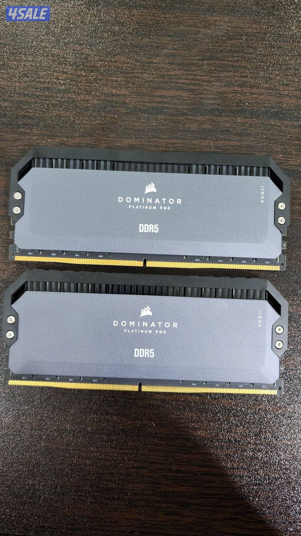 RAM Corsair Dominator Platinum RGB DDR5 64gb (2×32gb) memory kit2