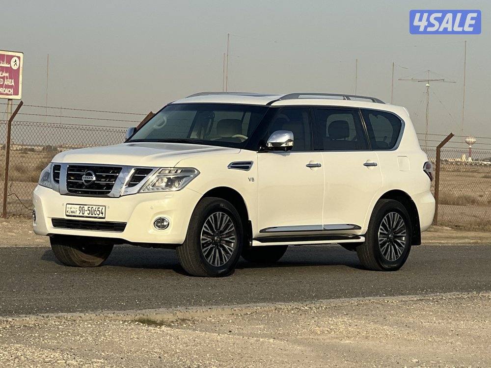 باترول بلاتنيوم سيتي 2015 بحاله الوكاله ماكينه 320 عداد قليل نظيف جدا👌0