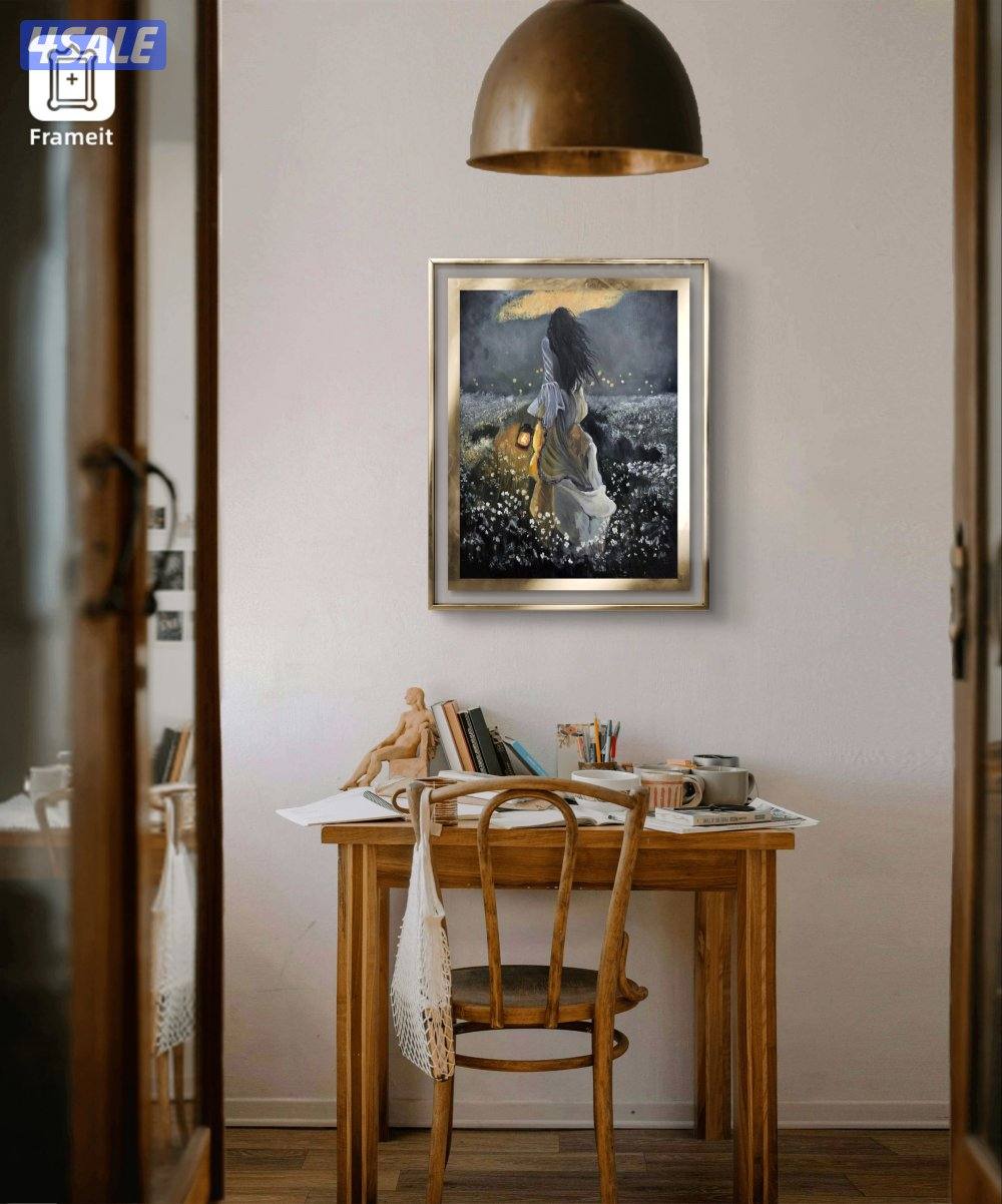 لوحة كانفس زيتية راقية – شغل يدوي مميز3