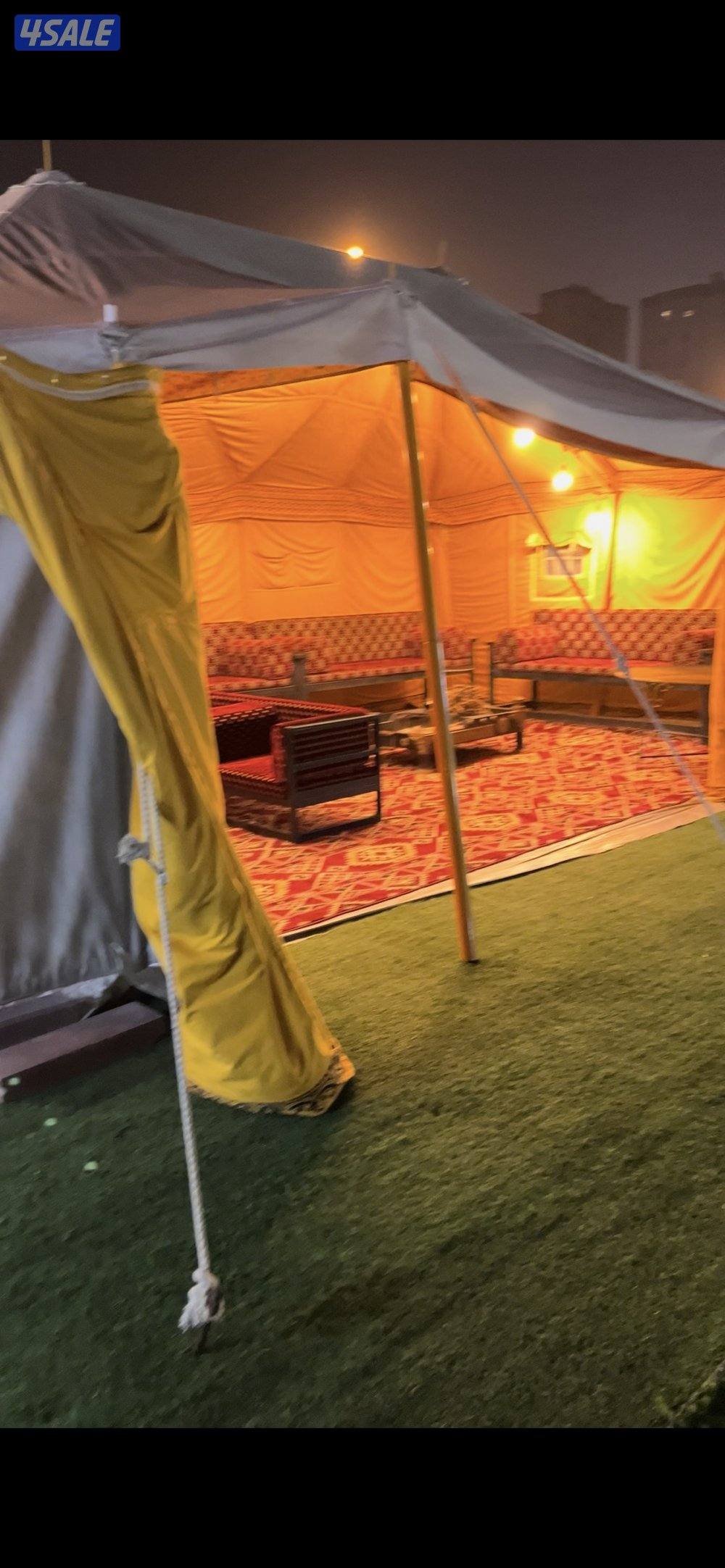 للبيع خيمة 7 في 4 شراع2