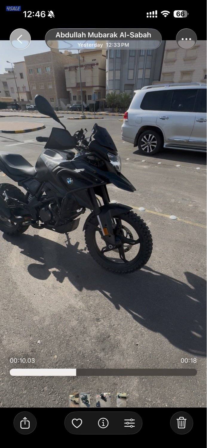 Fully custom bmw g 310gs with very new Mitas dirt tires5