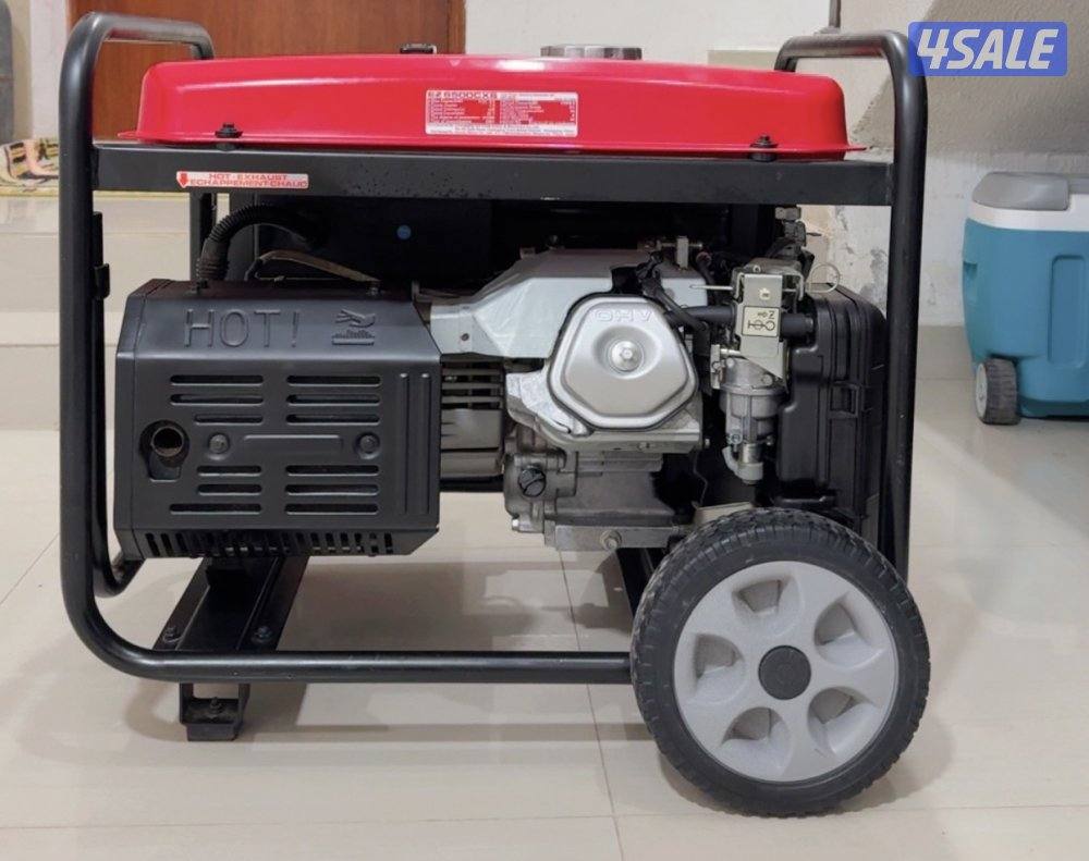 هوندا حجم 6500 سلف وهندل بحالة الشركة تم تشغيلة10 ساعات فقط1