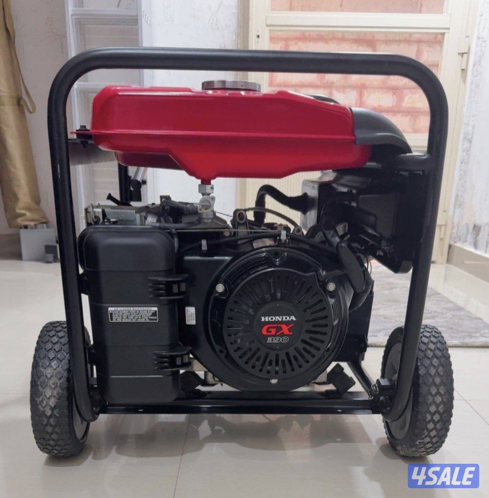 هوندا حجم 6500 سلف وهندل بحالة الشركة تم تشغيلة10 ساعات فقط2