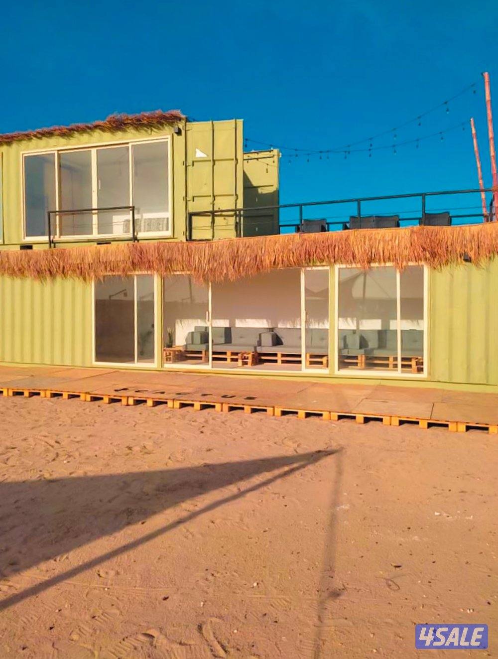 للبيع شاليهات (كونتينرات) مجهزة بالكامل عوازل+تمديدات كهربائية +صحية0