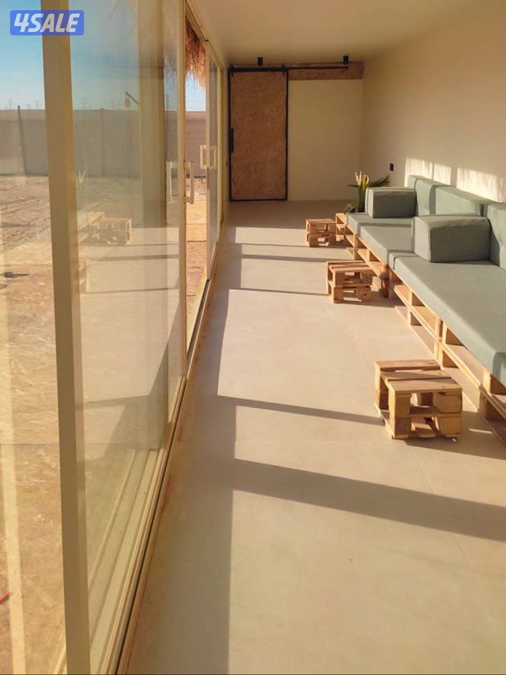 للبيع شاليهات (كونتينرات) مجهزة بالكامل عوازل+تمديدات كهربائية +صحية2