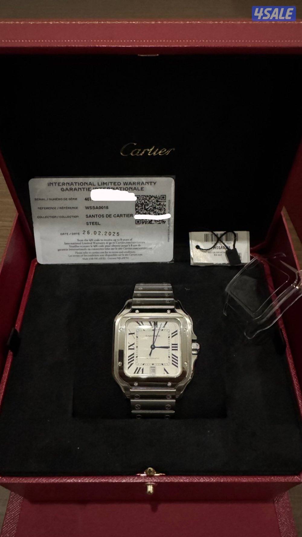 ساعه كارتير سانتوس0