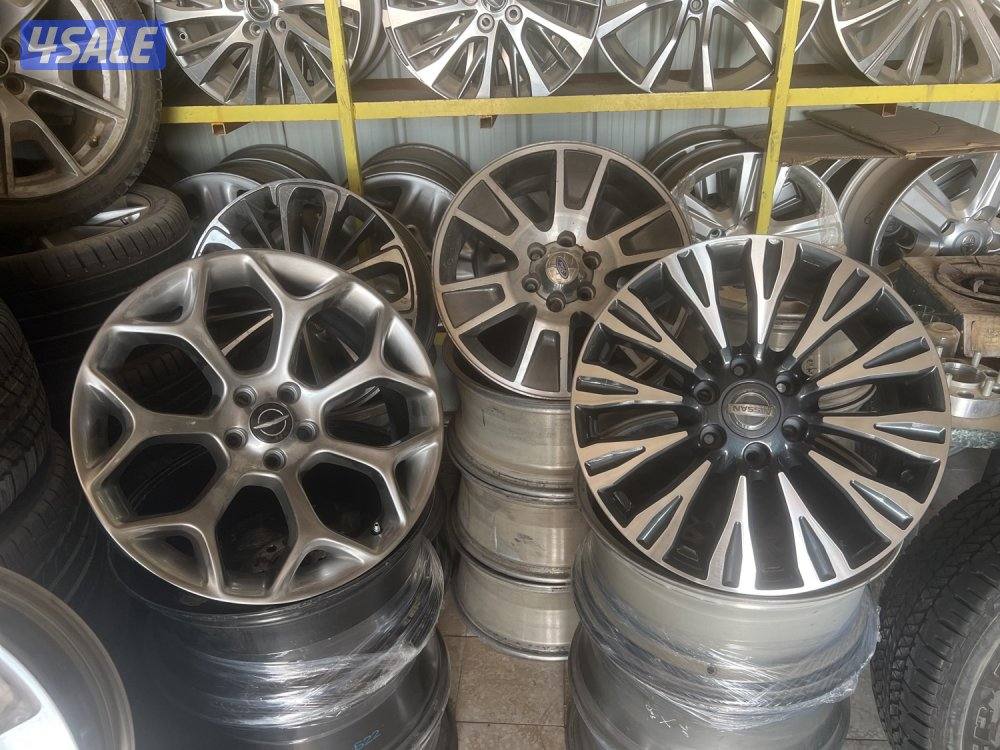 لدينا جميع انواع رنقات المستعمل اصلي7