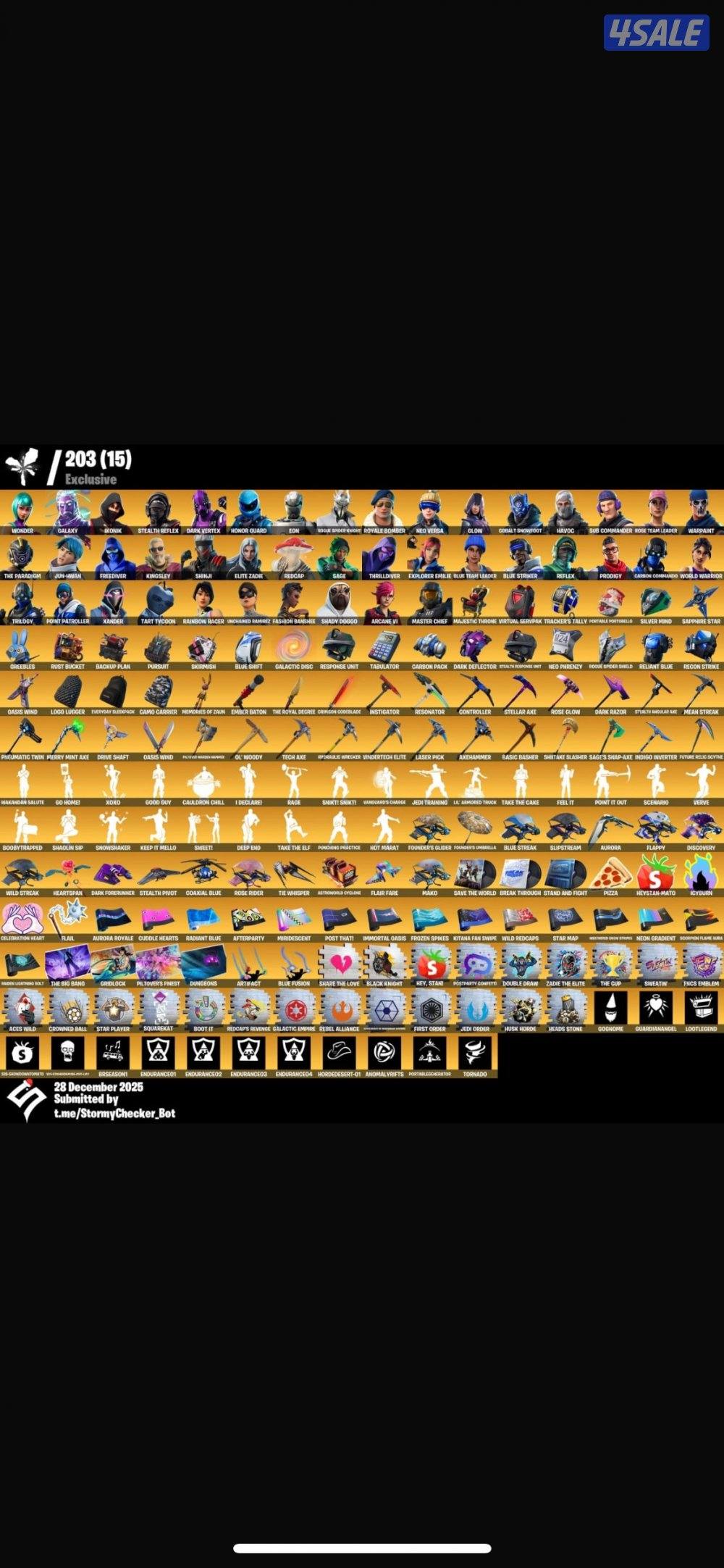 حساب فورتنايت وصف مهم1