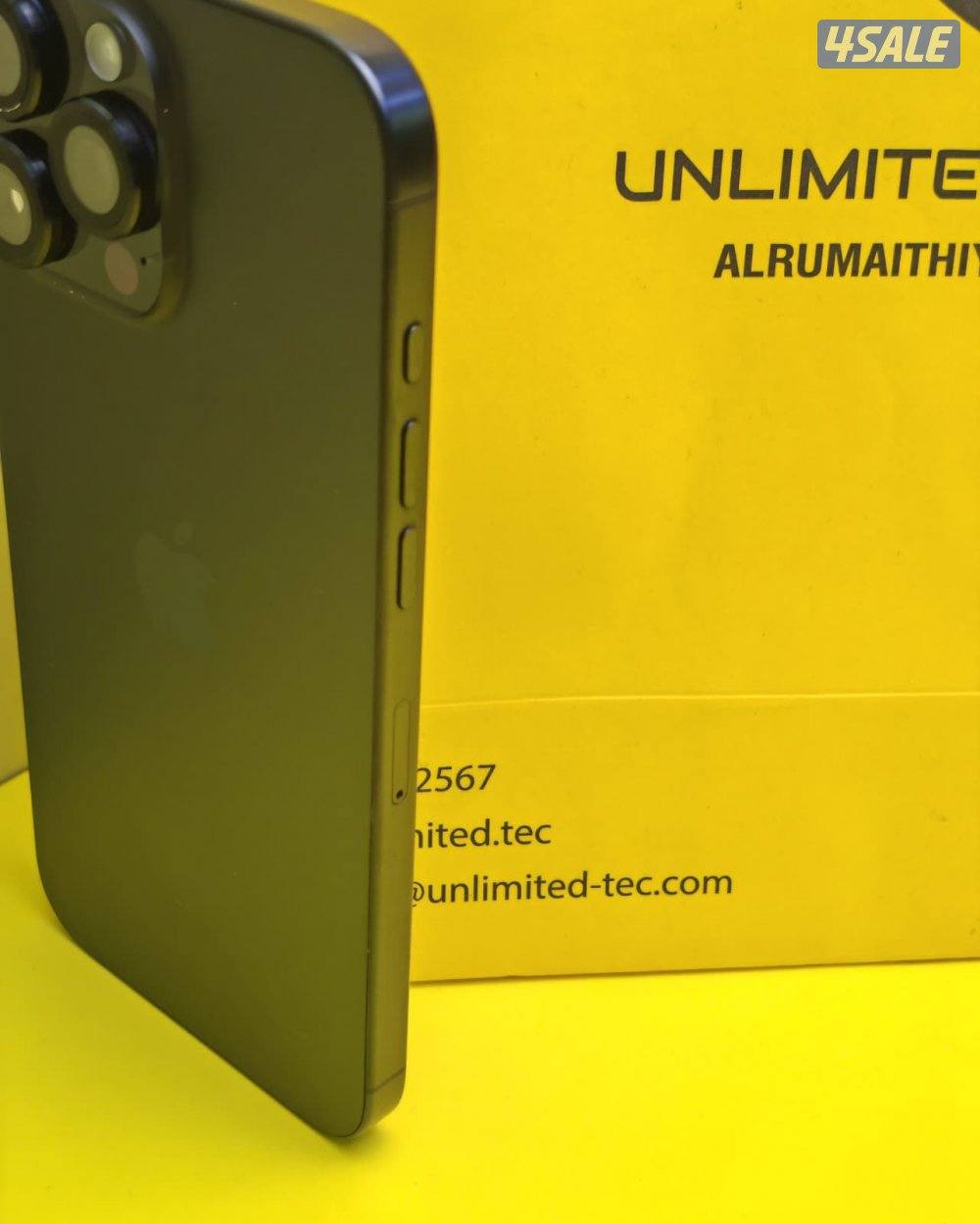 ايفون 16 برو ماكس – 256 جيجا – تيتانيوم أسود  iPhone 16 Pro Max 256GB3