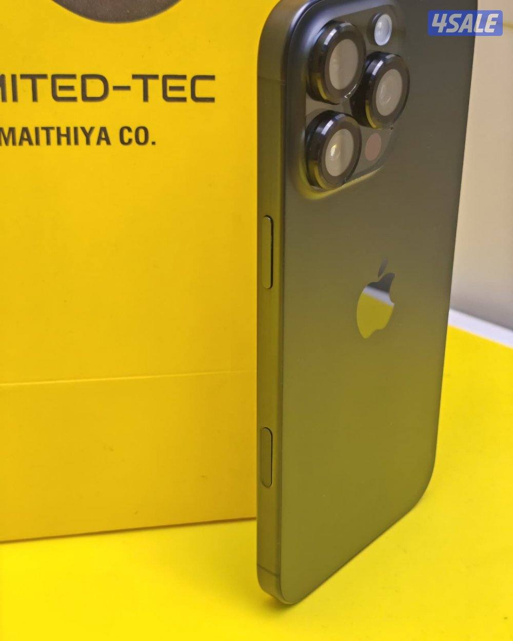 ايفون 16 برو ماكس – 256 جيجا – تيتانيوم أسود  iPhone 16 Pro Max 256GB4