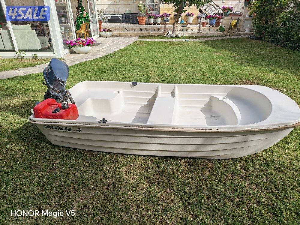 للبيع ماشوه 10 قدم أمريكي مع مكينه ياماها 5 حصان السعر 4002