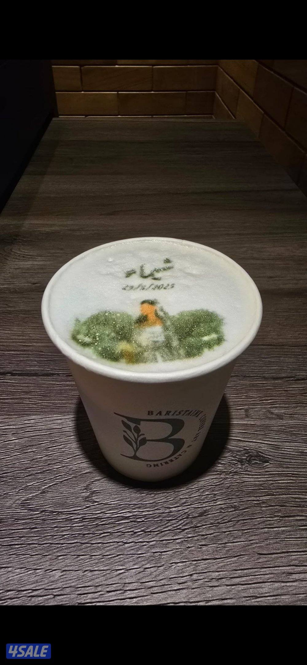 لببيع مشروع طباعه قهوه متكامل4