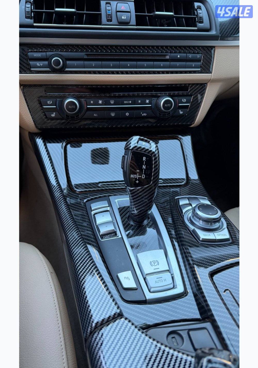 نظيفه جدا BMW 520i-2013-ممشى 101 الف9