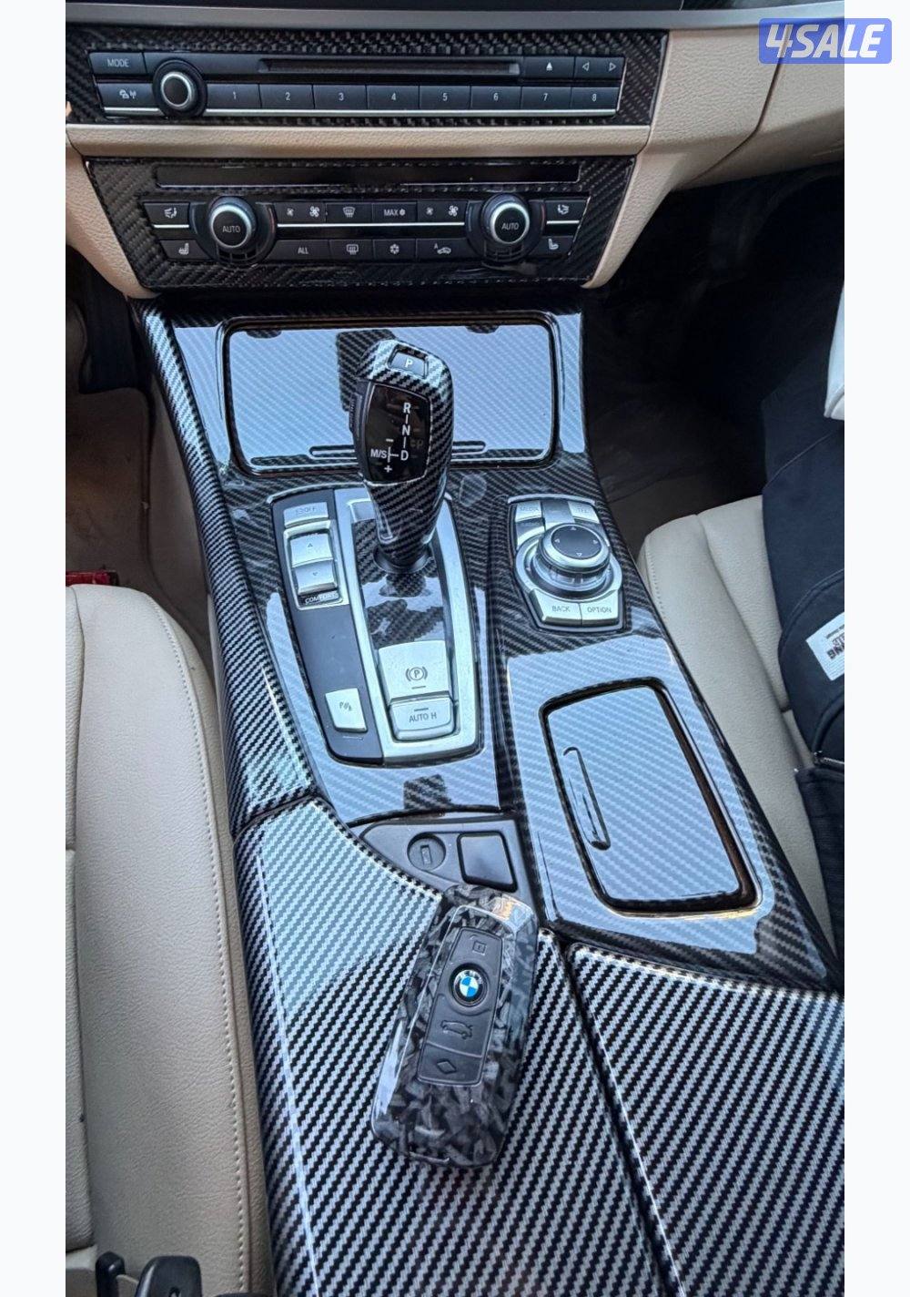 نظيفه جدا BMW 520i-2013-ممشى 101 الف10