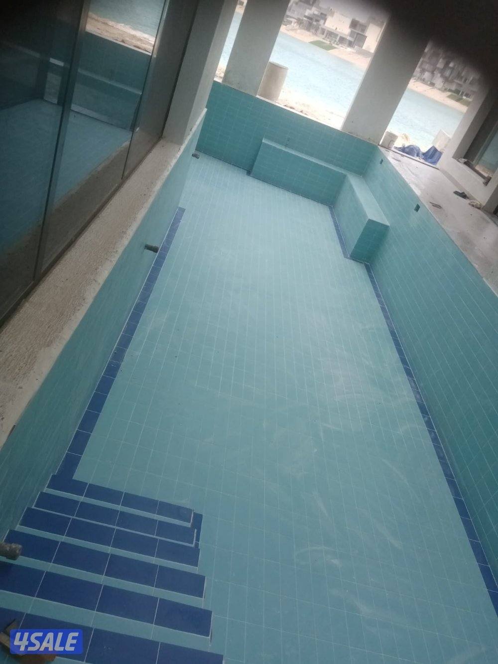 معلم باكستاني سراميك برسلان كاشي رخام تكسير تركيب حمام صباء6