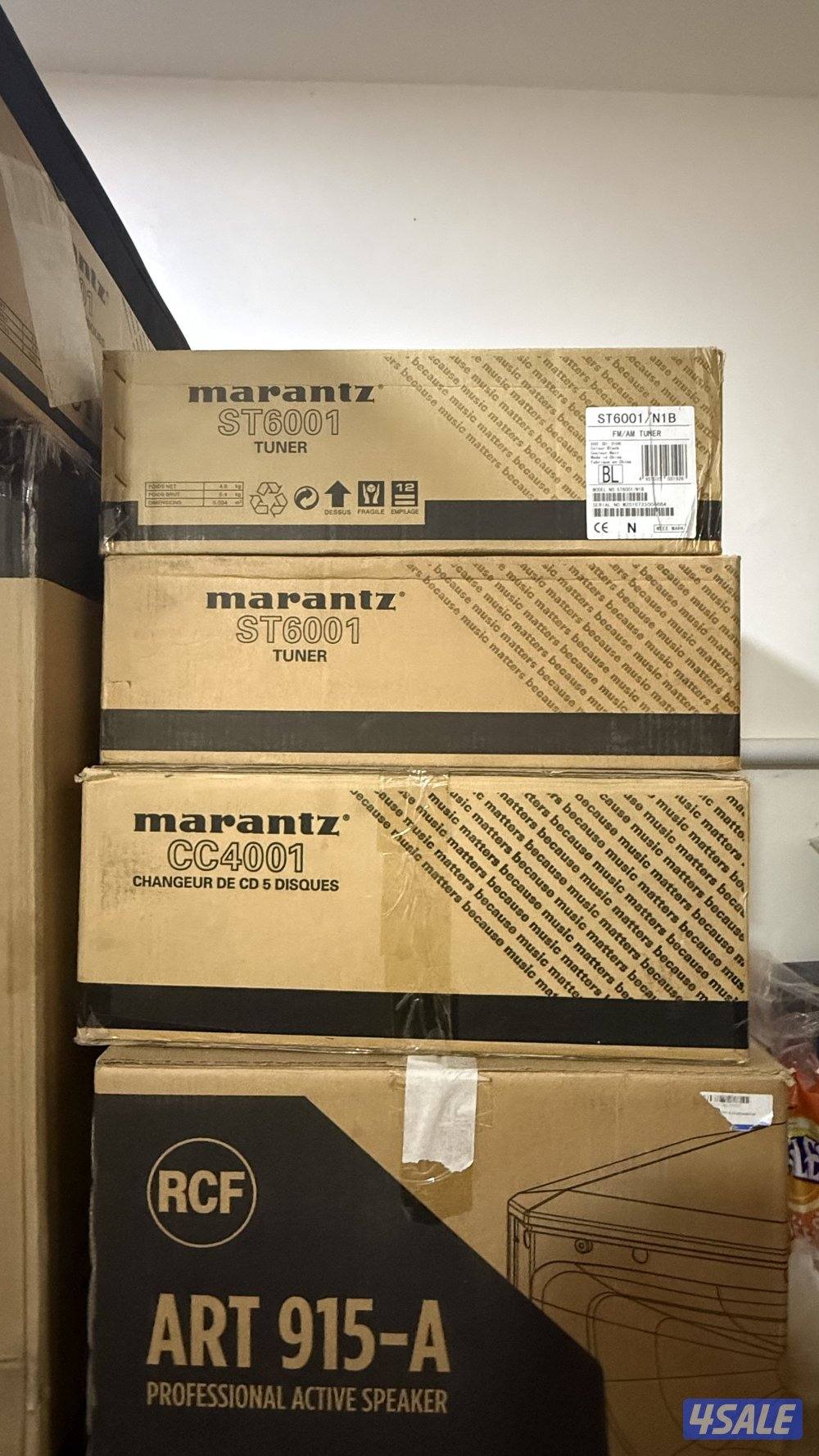 Speakers, Subs, RCF, Montarbo, Marantz9