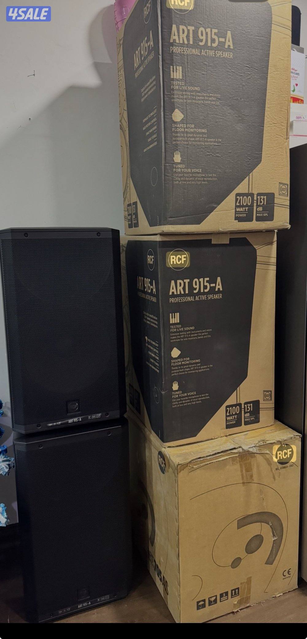 Speakers, Subs, RCF, Montarbo, Marantz11