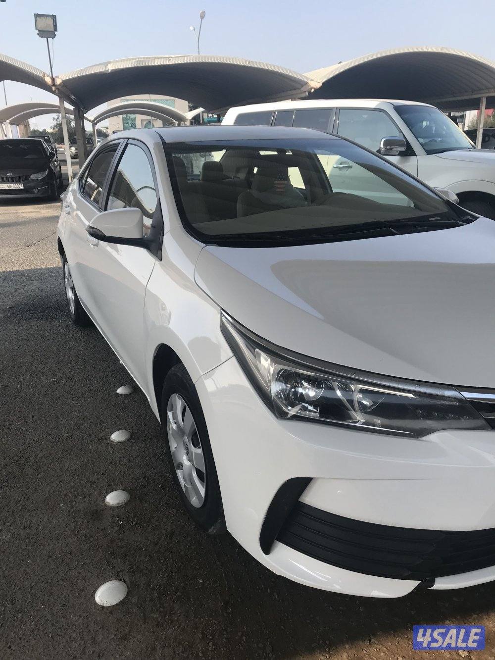 كورلا 2018 ابيض 1600 CC شرط الفحص مكينه جير شاصي   نهائي 16501