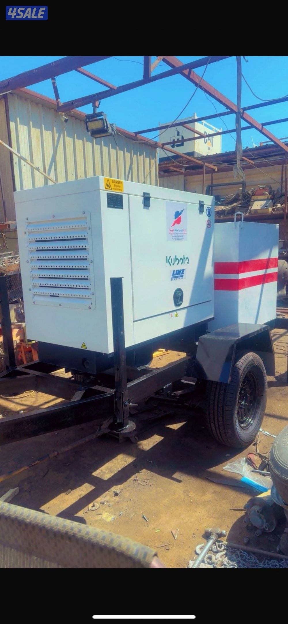 جنريتر للبيع ( كابوتا يابانية ) استعمال شهرين فقط حجم ٢٠٠٠٠ كيلو2