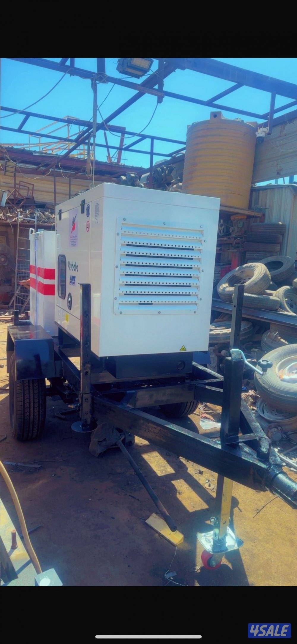 جنريتر للبيع ( كابوتا يابانية ) استعمال شهرين فقط حجم ٢٠٠٠٠ كيلو3