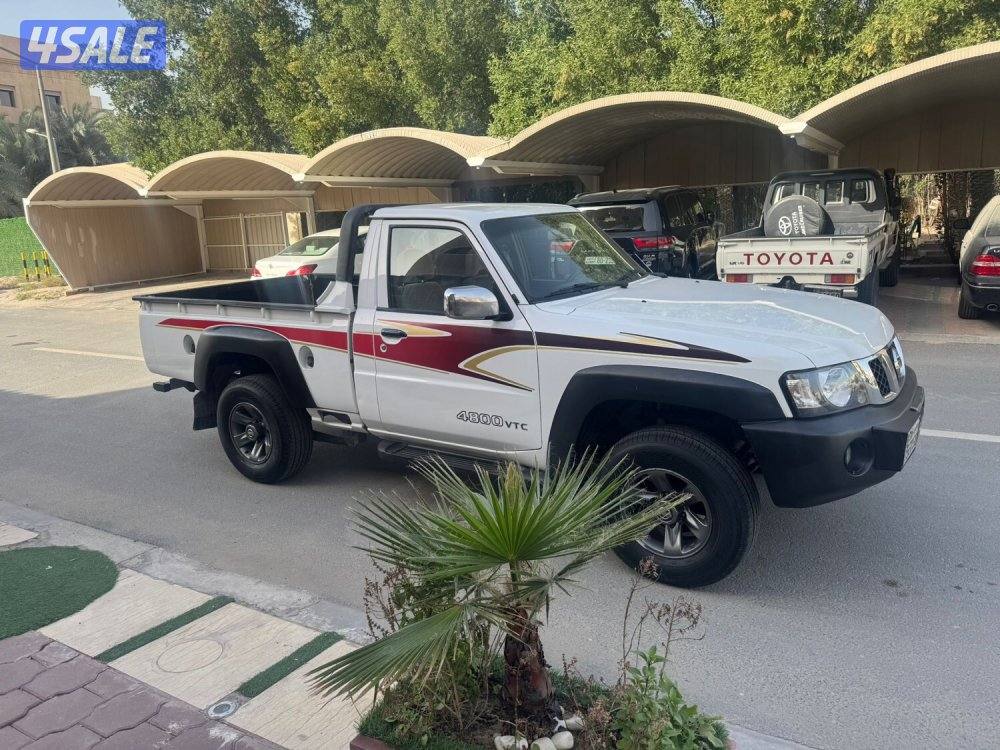 نيسان باترول بيك اب صبغ الوكاله ماشي98 الف مديل2016 فل اوبشن0