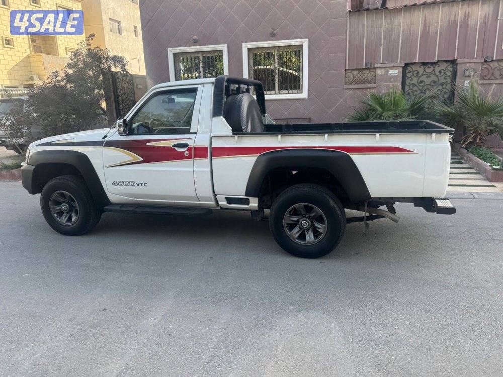 نيسان باترول بيك اب صبغ الوكاله ماشي98 الف مديل2016 فل اوبشن2