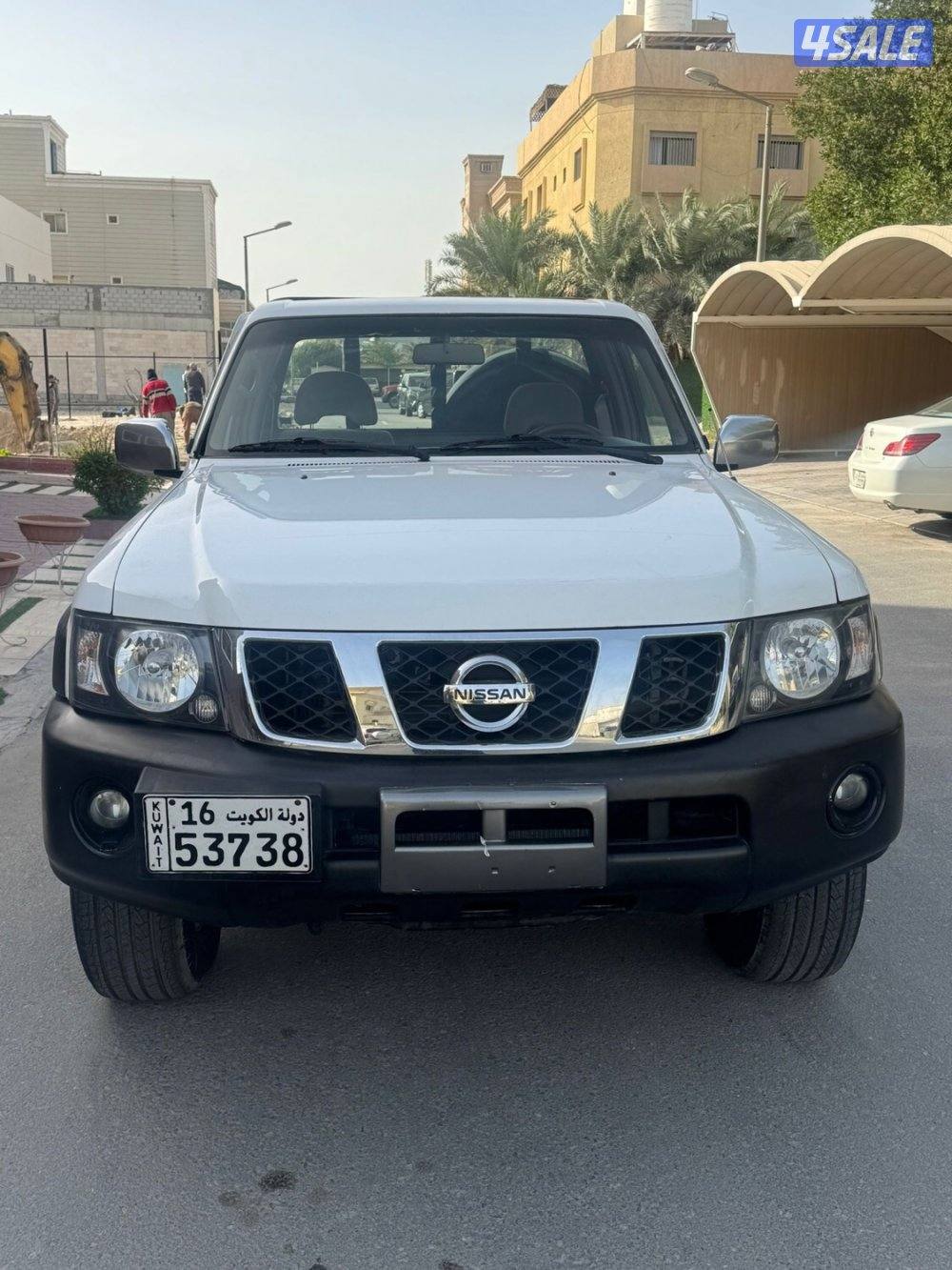 نيسان باترول بيك اب صبغ الوكاله ماشي98 الف مديل2016 فل اوبشن4