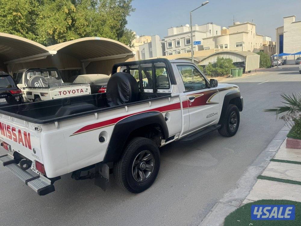 نيسان باترول بيك اب صبغ الوكاله ماشي98 الف مديل2016 فل اوبشن3