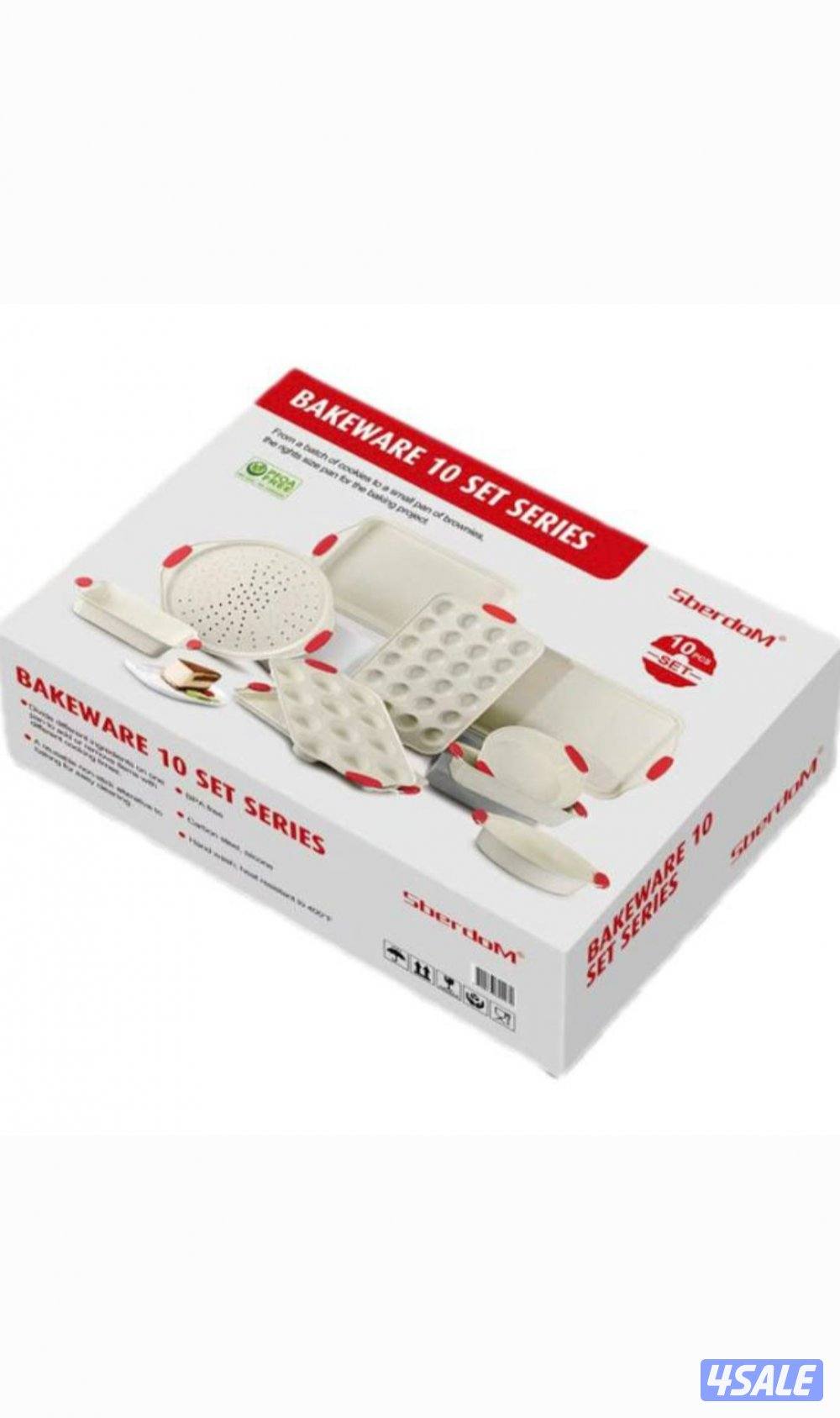 طقم قوالب خبز وكيك معدن
Metal Bakeware Set2