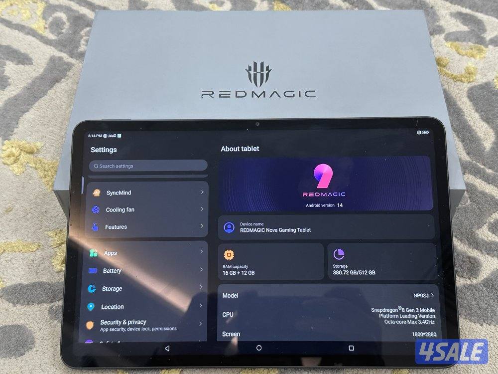 رد ماجيك ايباد 16 رام  عربي انقليزي7