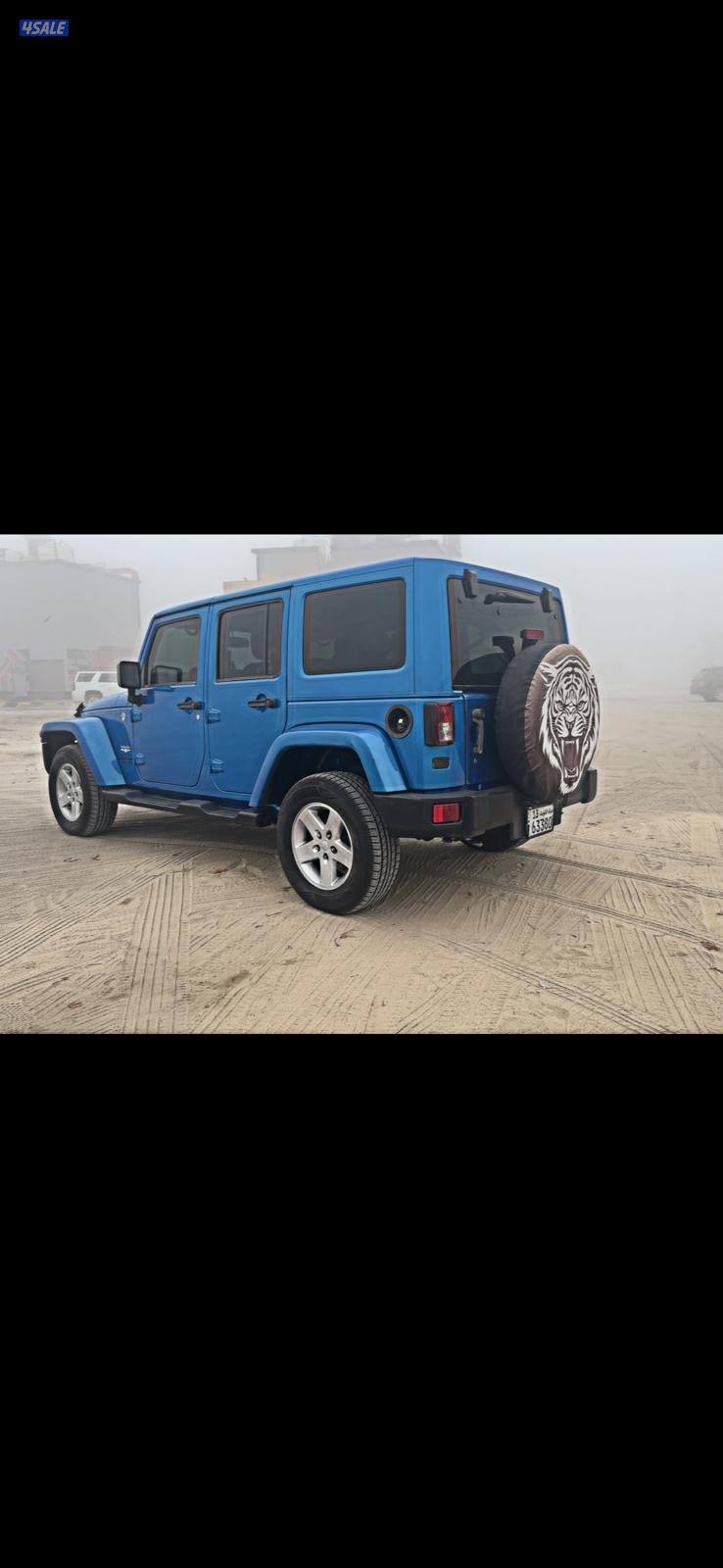 للبيع رانقلر موديل 2015 شرط الفحص ماشي 258303 لون ازرق3