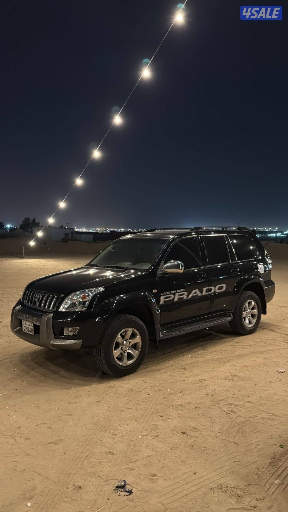 برادو VX الساير 2008 المالك الاول بحاله الوكاله عداد 370 الف2