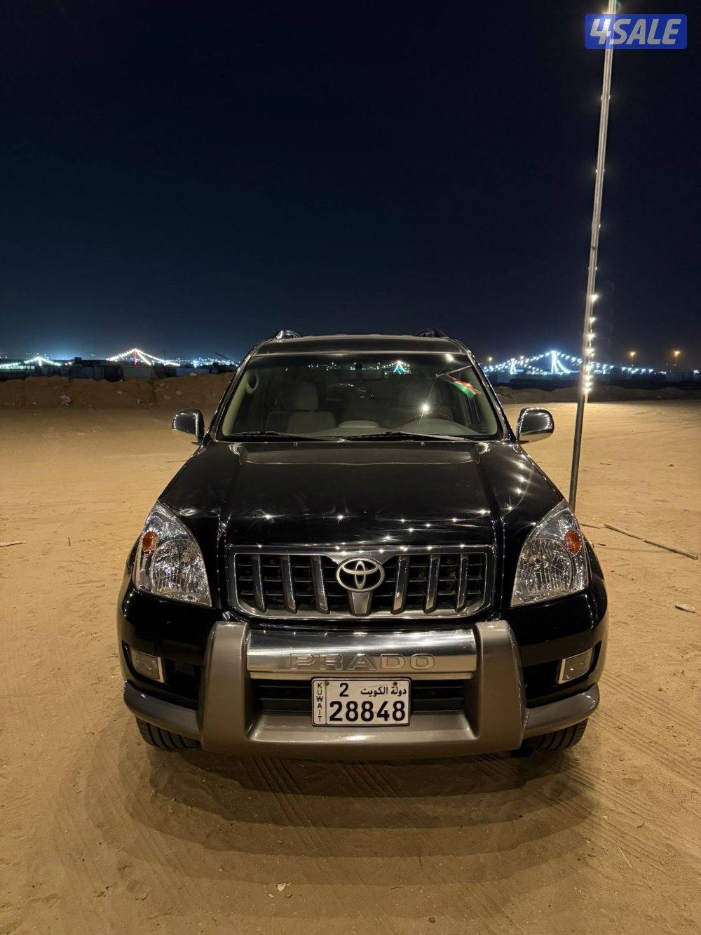 برادو VX الساير 2008 المالك الاول بحاله الوكاله عداد 370 الف1