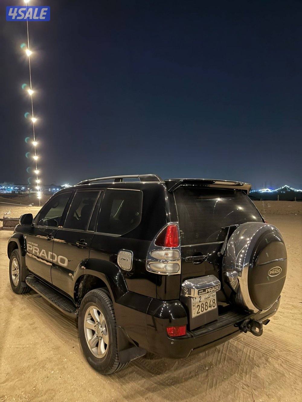 برادو VX الساير 2008 المالك الاول بحاله الوكاله عداد 370 الف5