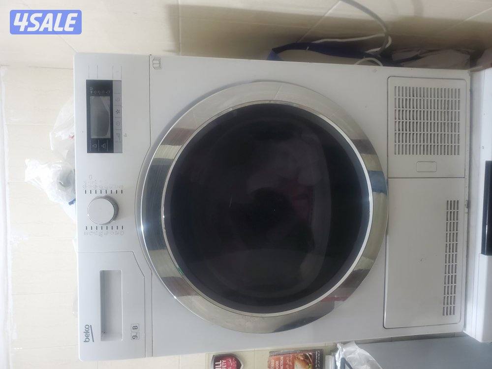 غسالة ودرير بحالة جيدة جدا0