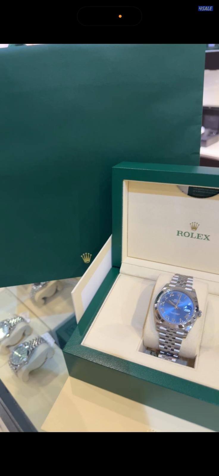 للبيع ساعة رولكس ديجست ستيل ٢٠٢٢ لاتيني روماني نظيفه عليها حمايه0