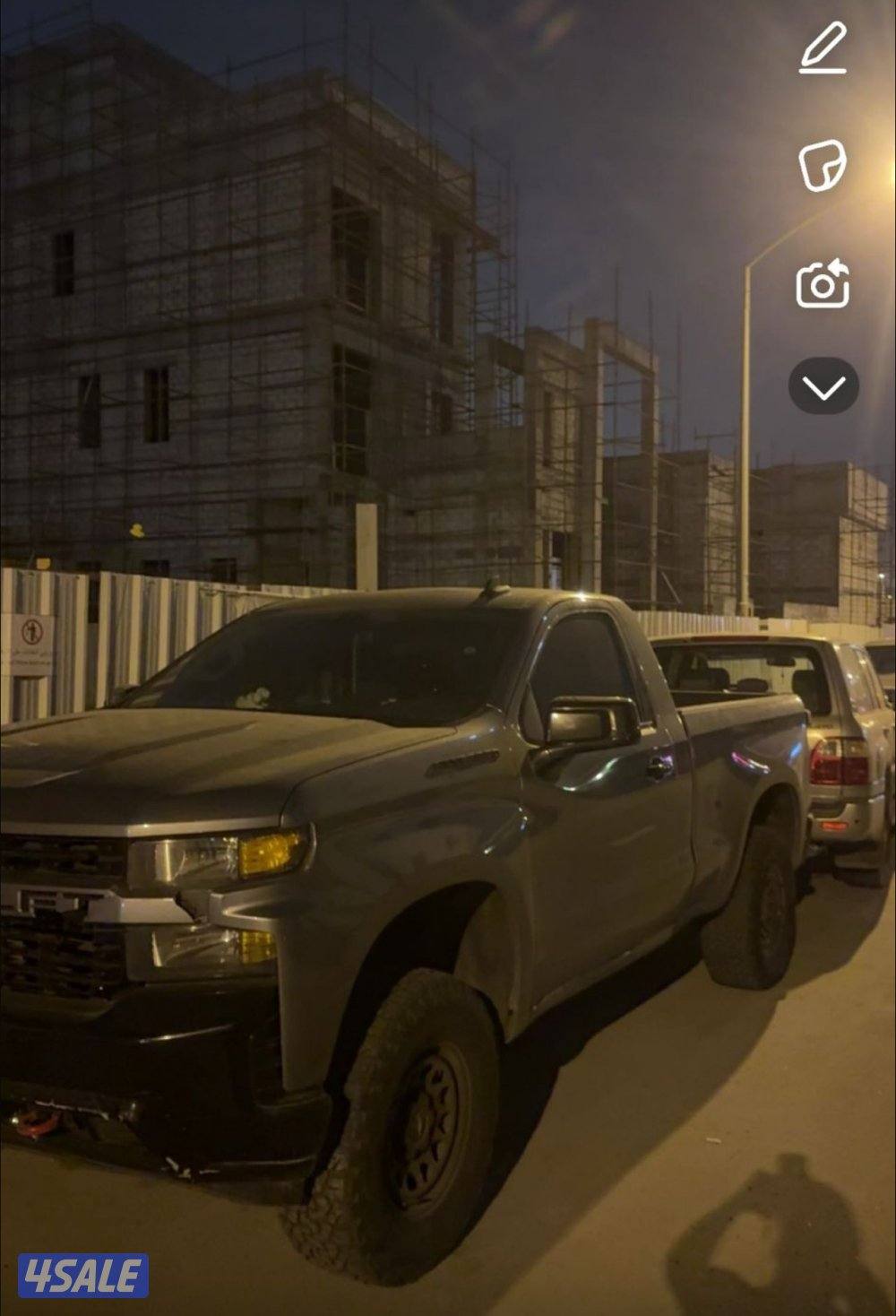 سلفرادو 2022شرط الفحص قير مكينه شاصي بدون دبل2