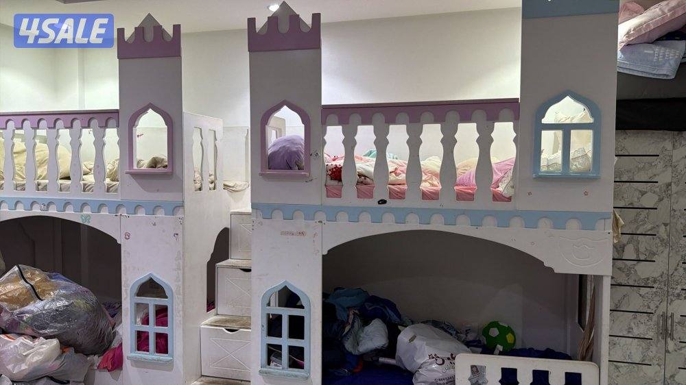 للبيع غرف نوم سرير ماترس طبي وسرير اطفال دورين وتسريحه وغنفات مستعملات1