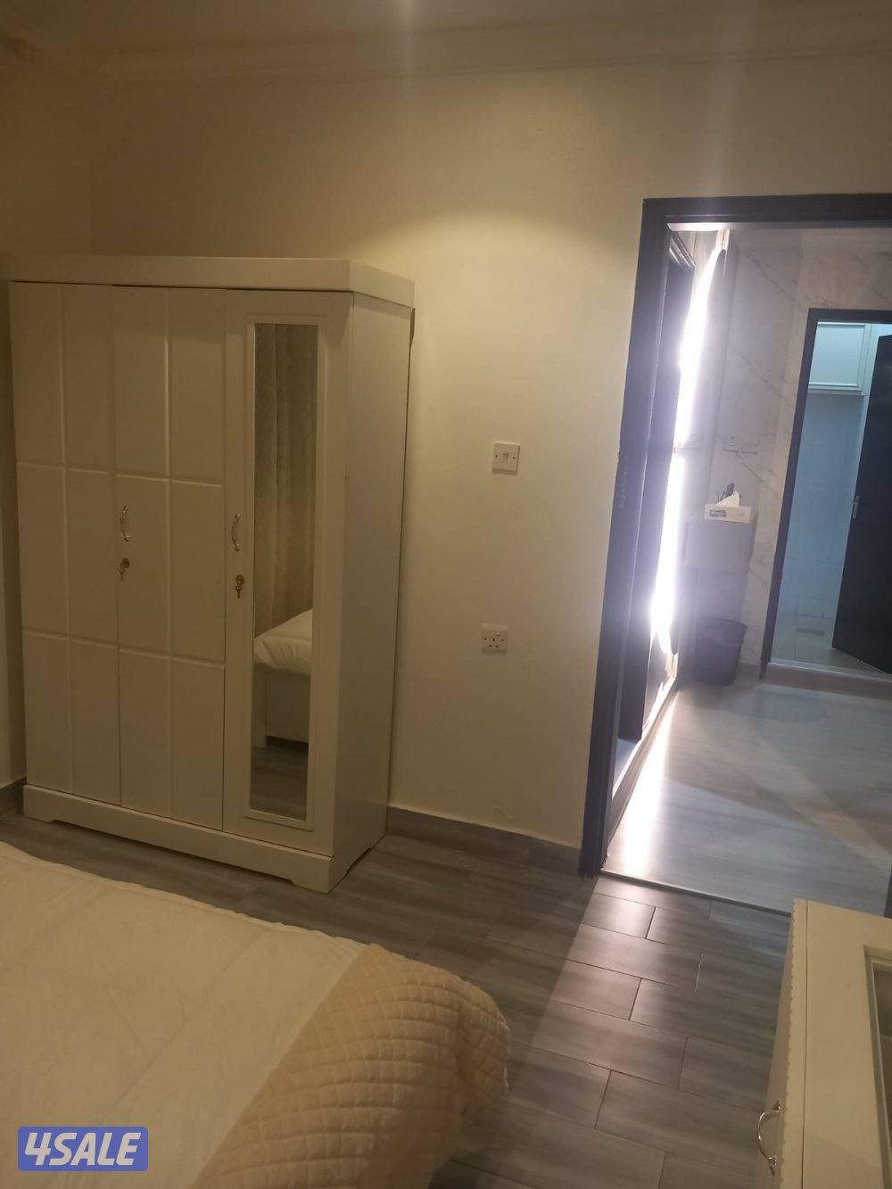 شقق للايجار خلو غرفة وصالة ومطبخ وحمام تشطيب سوبر لوكس6