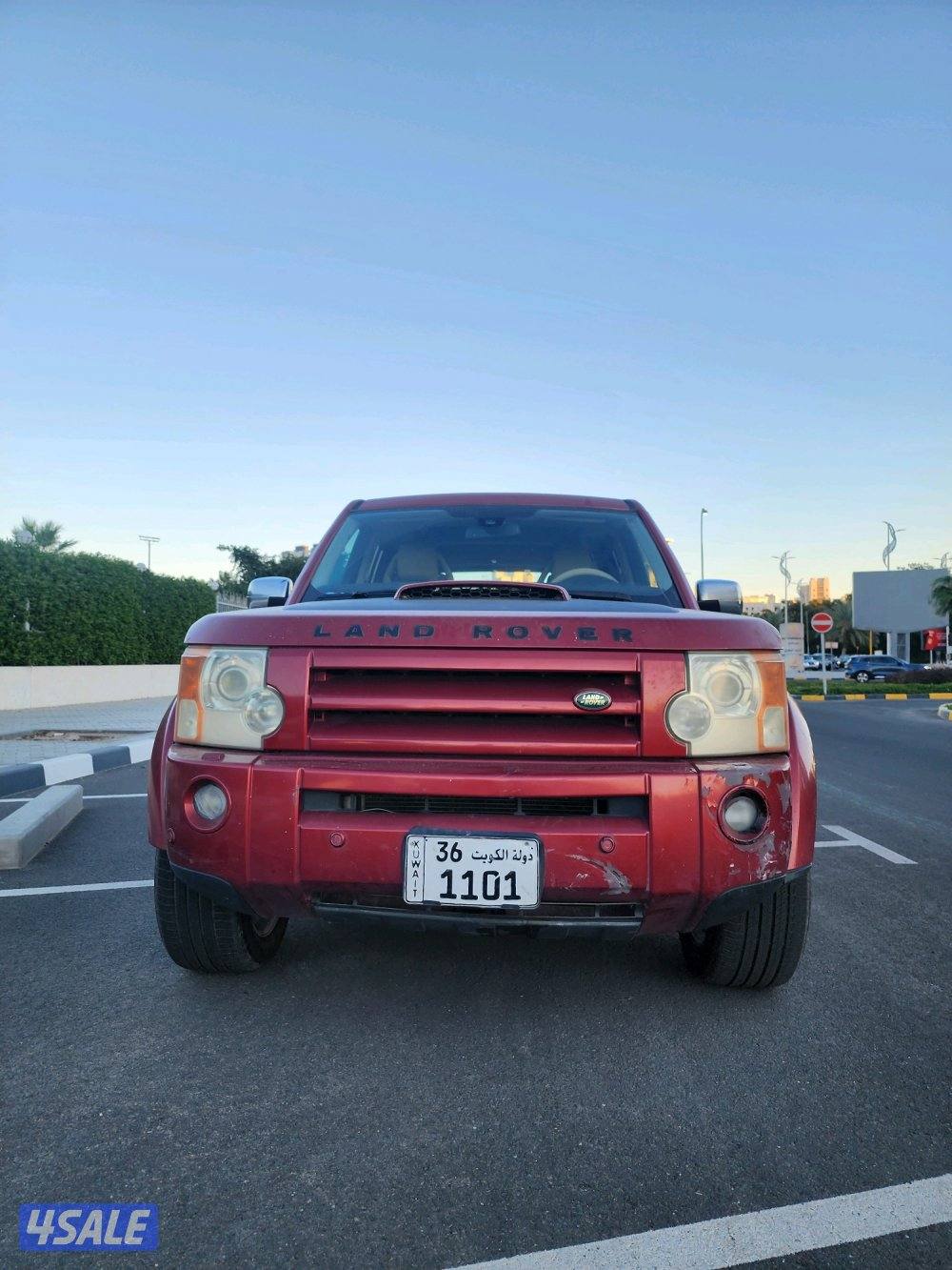 للبيع او بدل لاندروفر - دسكفري LR3 موديل 2009 اعنابي من الداخل جلد بيج0