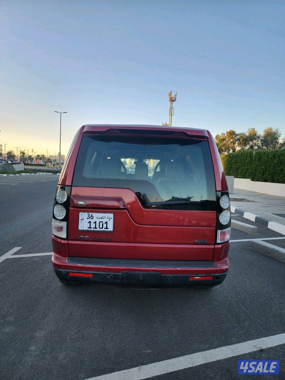 للبيع او بدل لاندروفر - دسكفري LR3 موديل 2009 اعنابي من الداخل جلد بيج1