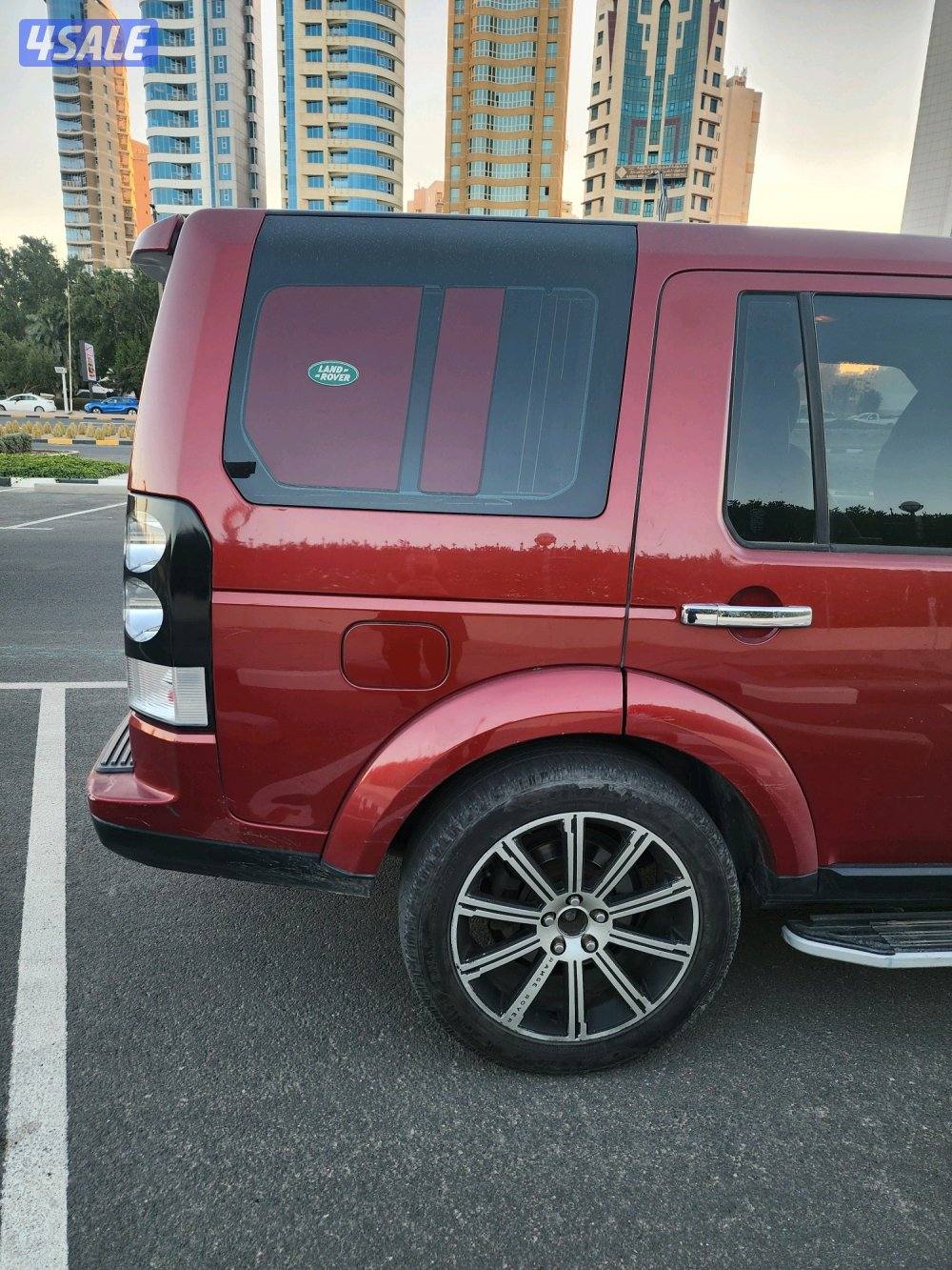 للبيع او بدل لاندروفر - دسكفري LR3 موديل 2009 اعنابي من الداخل جلد بيج6