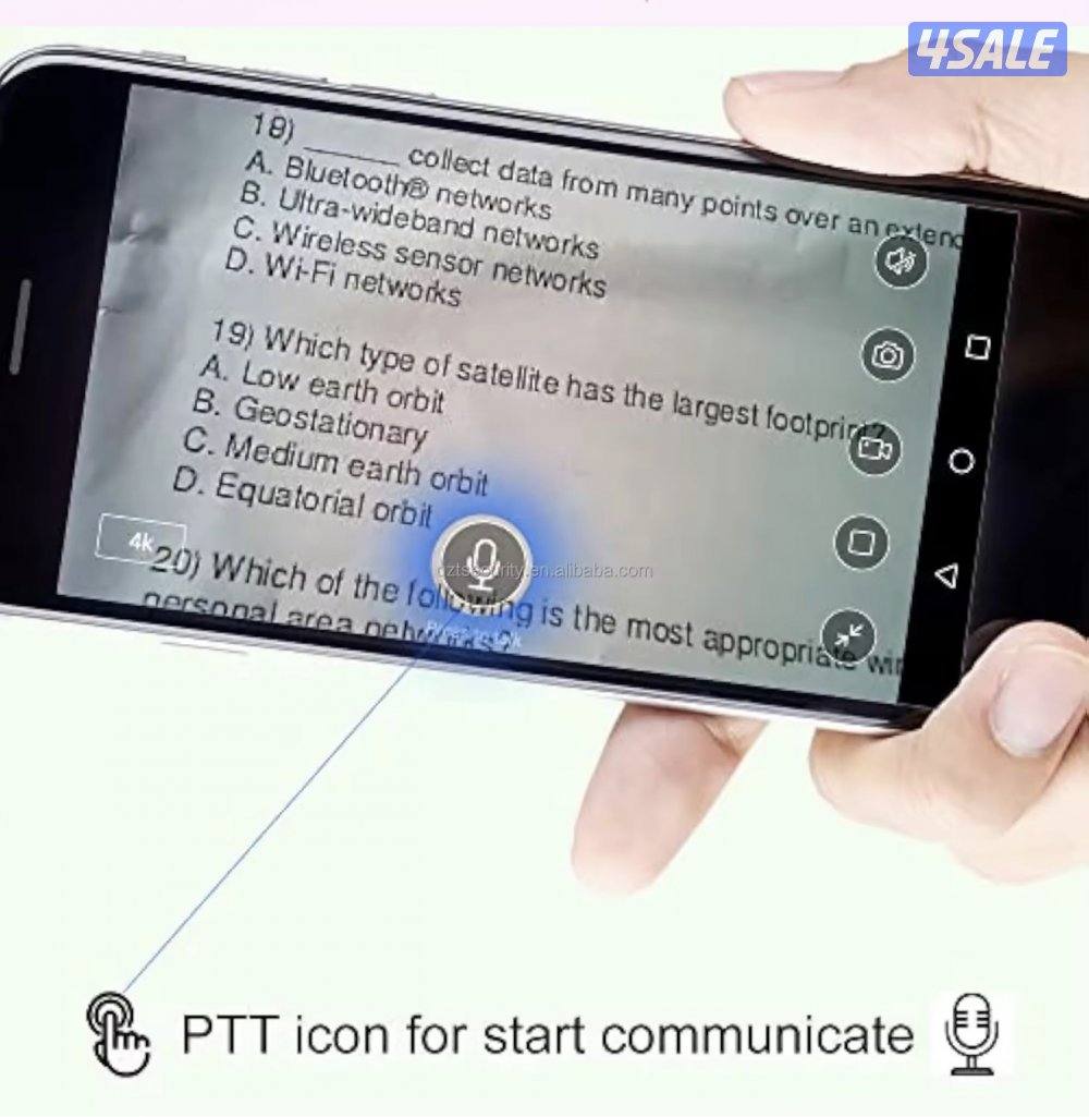 كاميرا مراقبة ذكية مخفية مكان الزرار2